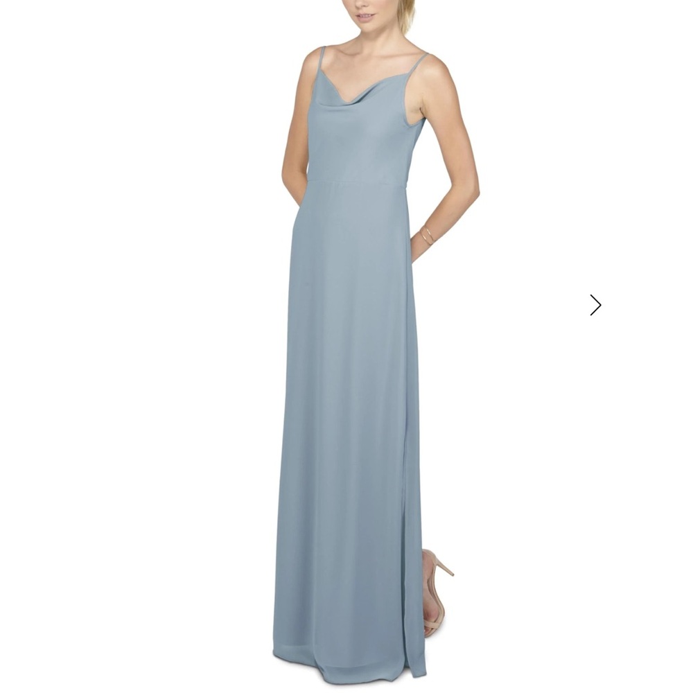 Joanna August Kimi gown in Silver Bells